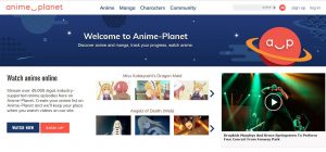 Another great option for watching anime is Anime-Planet. 
