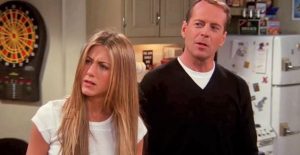 Bruce Willis guest appearance in the popular comedy TV series, F.R.I.E.N.D.S.