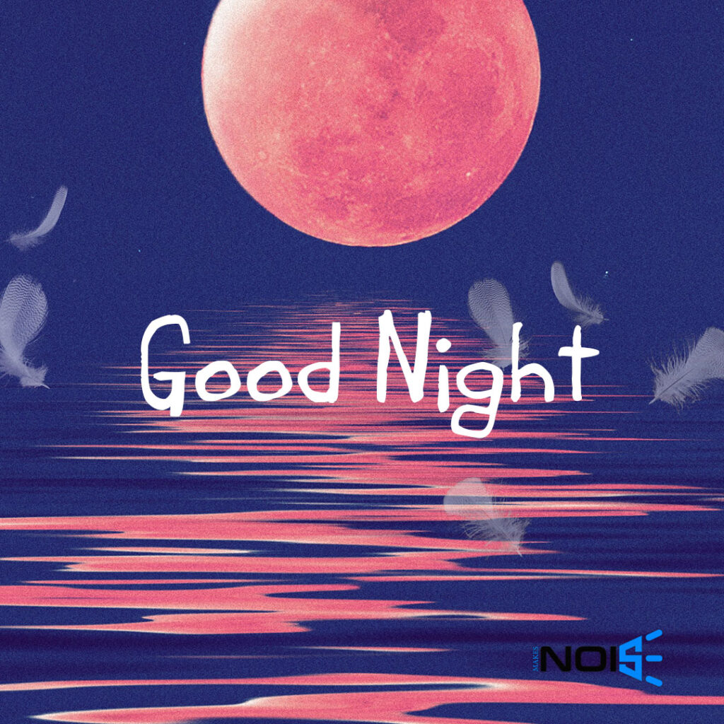 Good Night Beautiful DP Pics : Moon & Sea