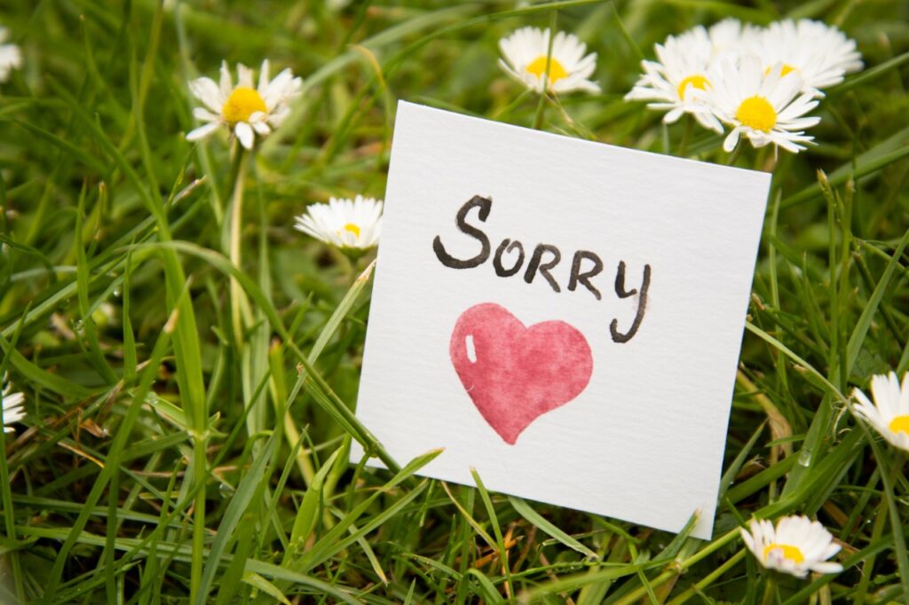 How to Contend With a Missing One's Sorry