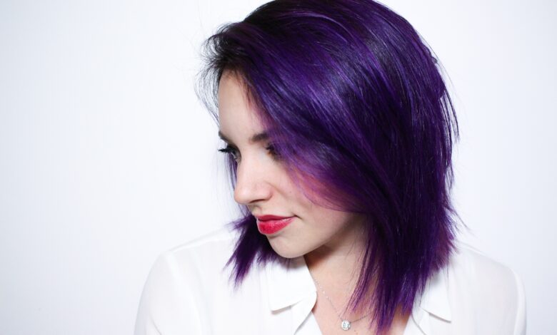 Dark Purple Hair Color Ideas for One-Of-A-Kind Ladies