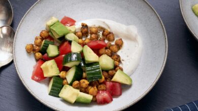 Photo of Shawarma-Spiced Chickpea Bowls