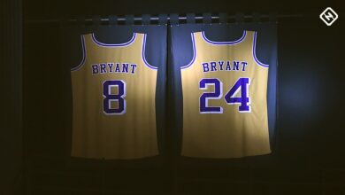 Photo of Kobe Bryant and 8/24: One player, two numbers and two Hall of Fame careers with Lakers