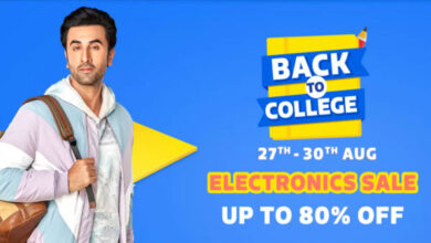 Photo of Flipkart Back To College Electronics Sale: Discounts On Laptops, Smartwatches, And More