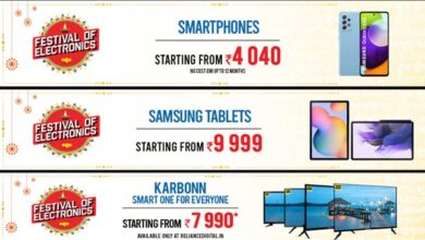 Photo of Reliance Digital Diwali Festival Of Electronics Sale: Discounts On Phones, Smart TVs, Laptops And More