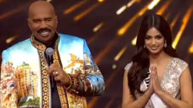 Photo of Another Blunder? Steve Harvey Asks Miss Universe Winner Miss India to Do An Animal Impression