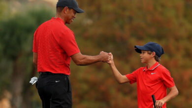 Photo of Tiger Woods Set To Return to Golf With His 12-Year-Old Son Charlie at PNC Championship