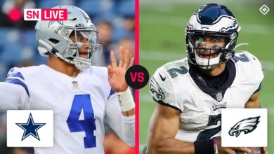 Photo of Cowboys vs. Eagles live score, updates, highlights from NFL Saturday game