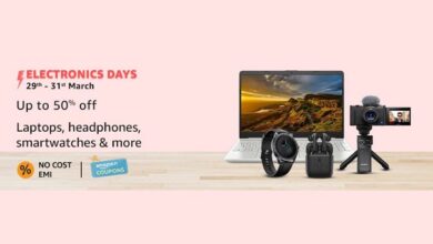 Photo of Amazon Electronics Days Sale: Discount Offers On Headphones, Laptops, Camera, Tablets, And More