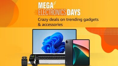 Photo of Amazon Mega Electronics Days Sale: Offers On Best Laptops, Earbuds, Smartwatches, Speakers, Printers, And More