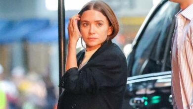 Photo of Ashley Olsen Wore Jeans With Flats for Her Birthday Dinner