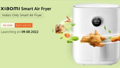 Photo of Xiaomi To Launch India’s First Smart Air Fryer On August 9