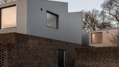 Photo of Industrial sheds inform Forest Houses in London by Dallas Pierce Quintero