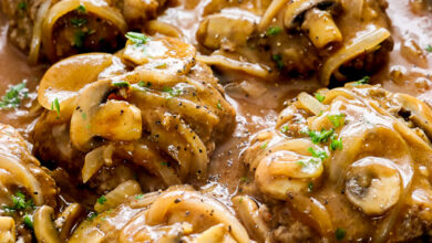 Photo of Salisbury Steak Recipe- Spend with Pennies