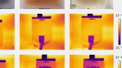 Photo of Colour-changing facade material could help to heat and cool buildings