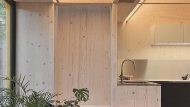 Photo of Fourteen homes where cross-laminated timber creates cosy interiors