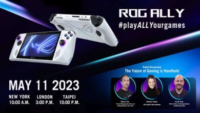 Photo of Asus ROG Ally handheld gaming console launch date confirmed for May 11