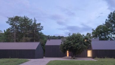 Photo of Worrell Yeung renovates New York farm with wood-clad buildings