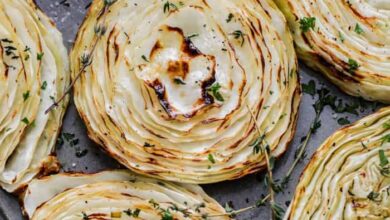 Photo of Roasted Cabbage Steaks Recipe – Spend With Pennies