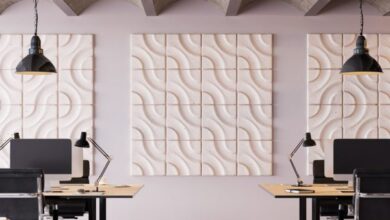 Photo of FIKA acoustic wall tiles by AllSfär