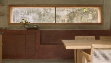 Photo of Taliesyn draws on vernacular architecture for earth-toned Cabin House