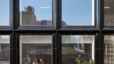 Photo of SOM unveils black terracotta office block in New York