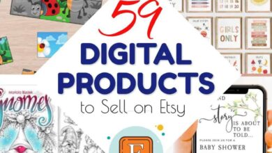 Photo of 59 Profitable Digital Products to Sell on Etsy In 2023