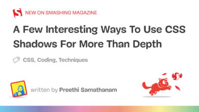 Photo of A Few Interesting Ways To Use CSS Shadows For More Than Depth — Smashing Magazine