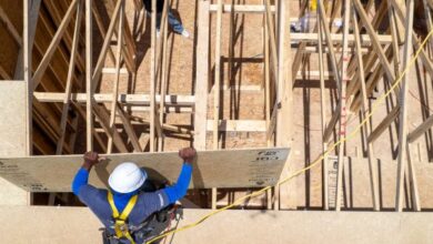 Photo of DR Horton builds house with grass-based ceiling and wall panels