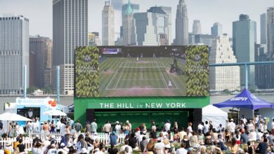 Photo of Wimbledon and Brands Engage U.S. Fans at ‘The Hill in New York’