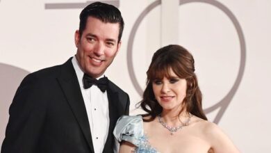 Photo of Zooey Deschanel Just Got Engaged—See Her Purple Ring