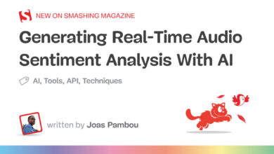 Photo of Generating Real-Time Audio Sentiment Analysis With AI — Smashing Magazine