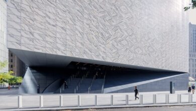 Photo of Dezeen Debate features “elegant” Perelman Performing Arts Center