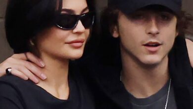 Photo of Kylie Jenner and Timothée Chalamet Serve PDA at 2023 U.S. Open