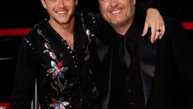 Photo of See The Voice Coaches Call Out Blake Shelton in New Promo