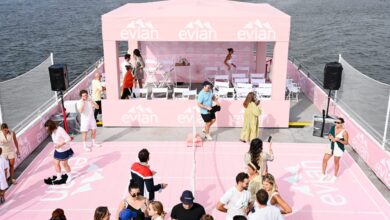 Photo of Aboard the SS evian, US Open Fans Get a Waterside Watch Party