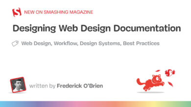 Photo of Designing Web Design Documentation — Smashing Magazine