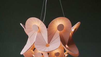 Photo of Oloïd acoustic lighting by Atelier Oï for Impact Acoustic