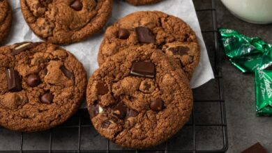 Photo of Double Chocolate Mint Cookies | Cookies and Cups