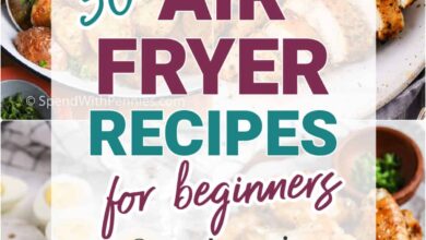 Photo of Easy Air Fryer Recipes for Beginners