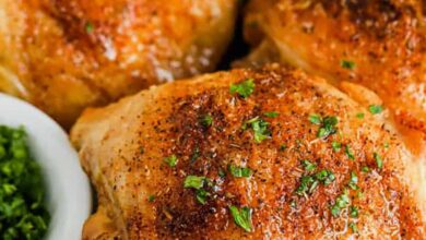 Photo of Air Fryer Chicken Thighs – Spend With Pennies