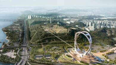 Photo of UNStudio reveals design for world’s tallest spokeless Ferris wheel in Seoul