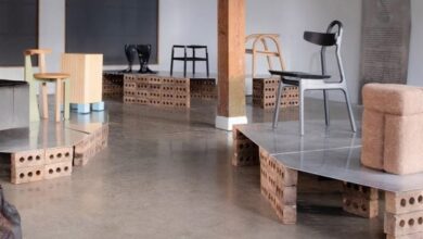 Photo of San Francisco exhibition features “off-center” Bay Area furniture design