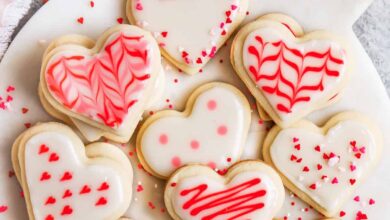 Photo of Valentine’s Cookies – Spend With Pennies