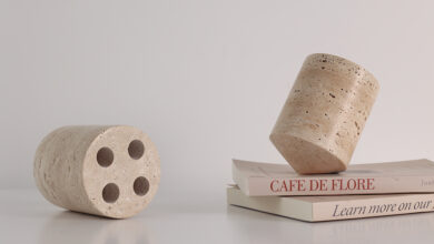 Photo of Product Of The Week: Travertine Pen Holder