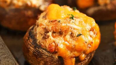 Photo of Sausage Stuffed Mushrooms – Spend With Pennies