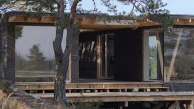 Photo of I/O Cabin is a summer house designed for “inside-outside” living in Norway