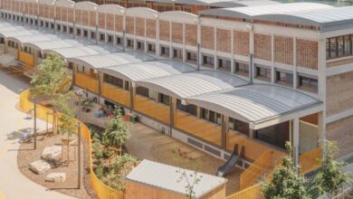 Photo of Vurpas Architectes transforms French market into Eugénie Brazier school