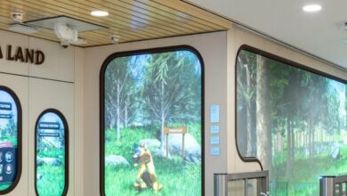 Photo of NBBJ creates interactive forest display at California children’s hospital