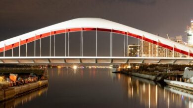 Photo of “Ancient glacial landscapes” inform Port Lands Bridges by Grimshaw